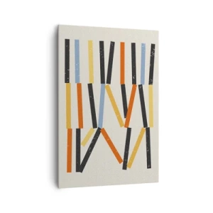 Lærredstryk - Billede på lærred - Vandret komposition - 70x100 cm