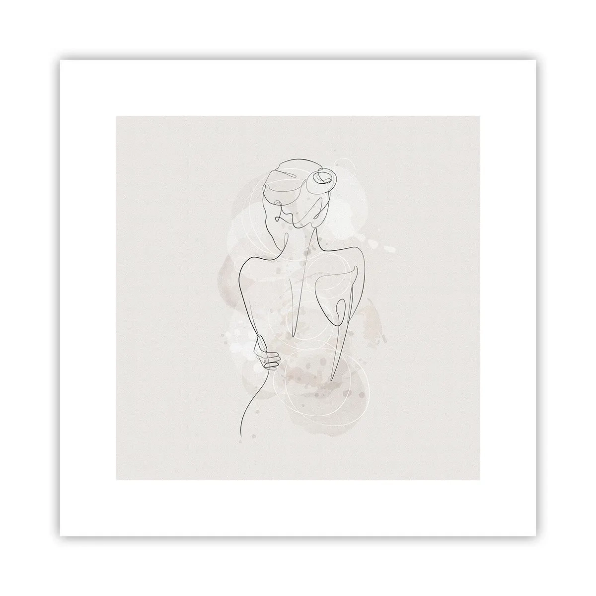 Plakat - Som et følsomt instrument - 30x30 cm