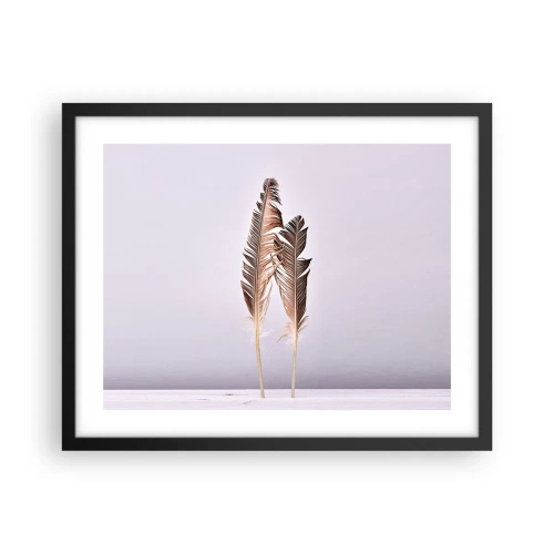 Plakat i sort ramme - Mod intetheden - 50x40 cm