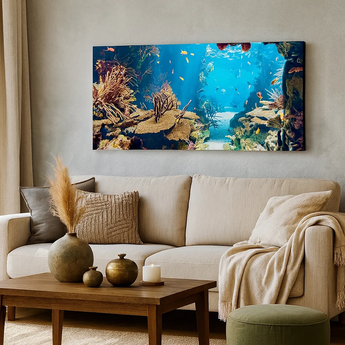 Lærredstryk - Billede på lærred - Du har ikke engang drømt - 30x30 cm