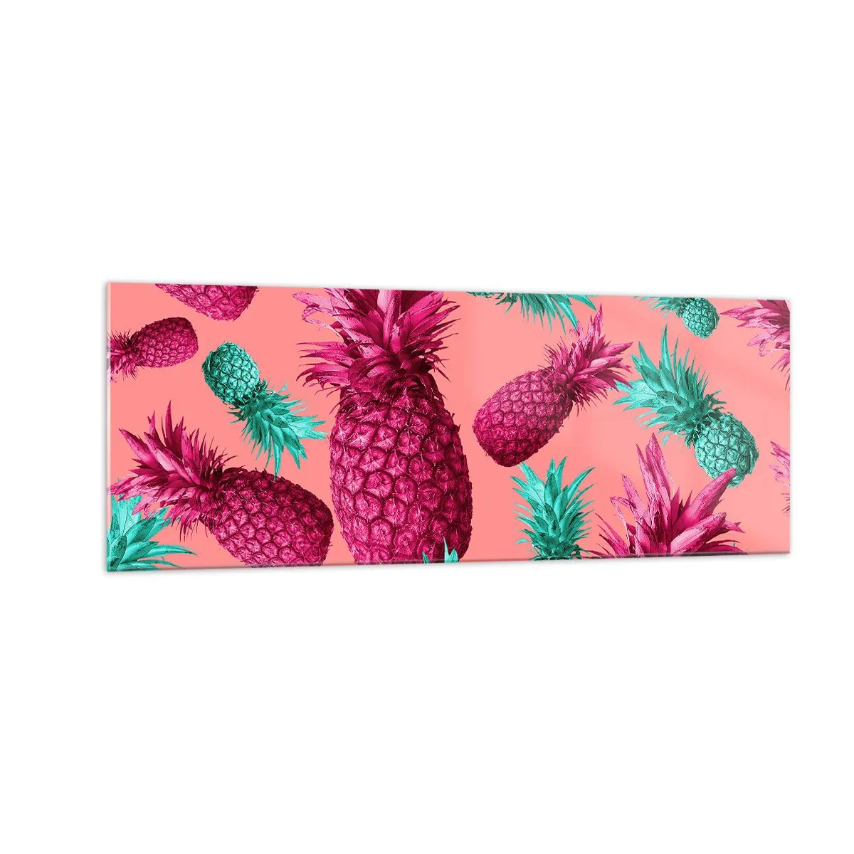 Billede på glas - Frihed er sødt - 140x50 cm