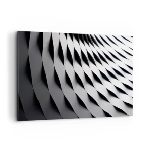 Lærredstryk - Billede på lærred - På bølgernes overflade - 100x70 cm