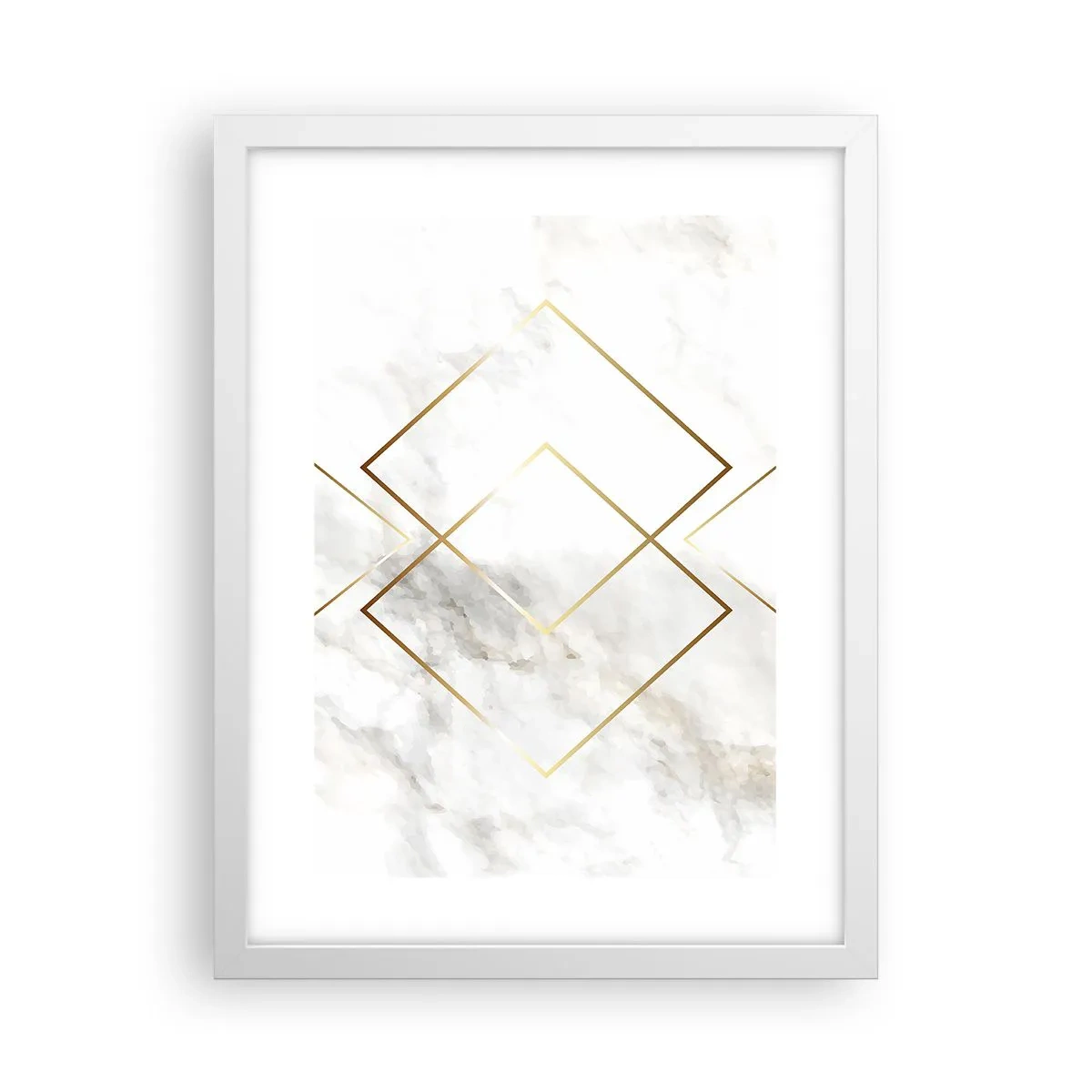 Plakat i hvid ramme - Udsigt til det uendelige - 30x40 cm