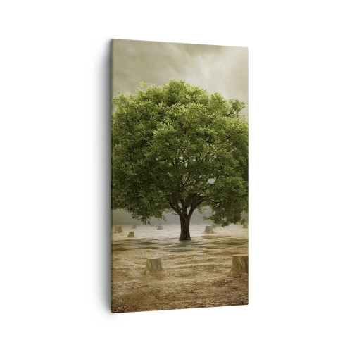 Lærredstryk - Billede på lærred - Alt håb - 45x80 cm