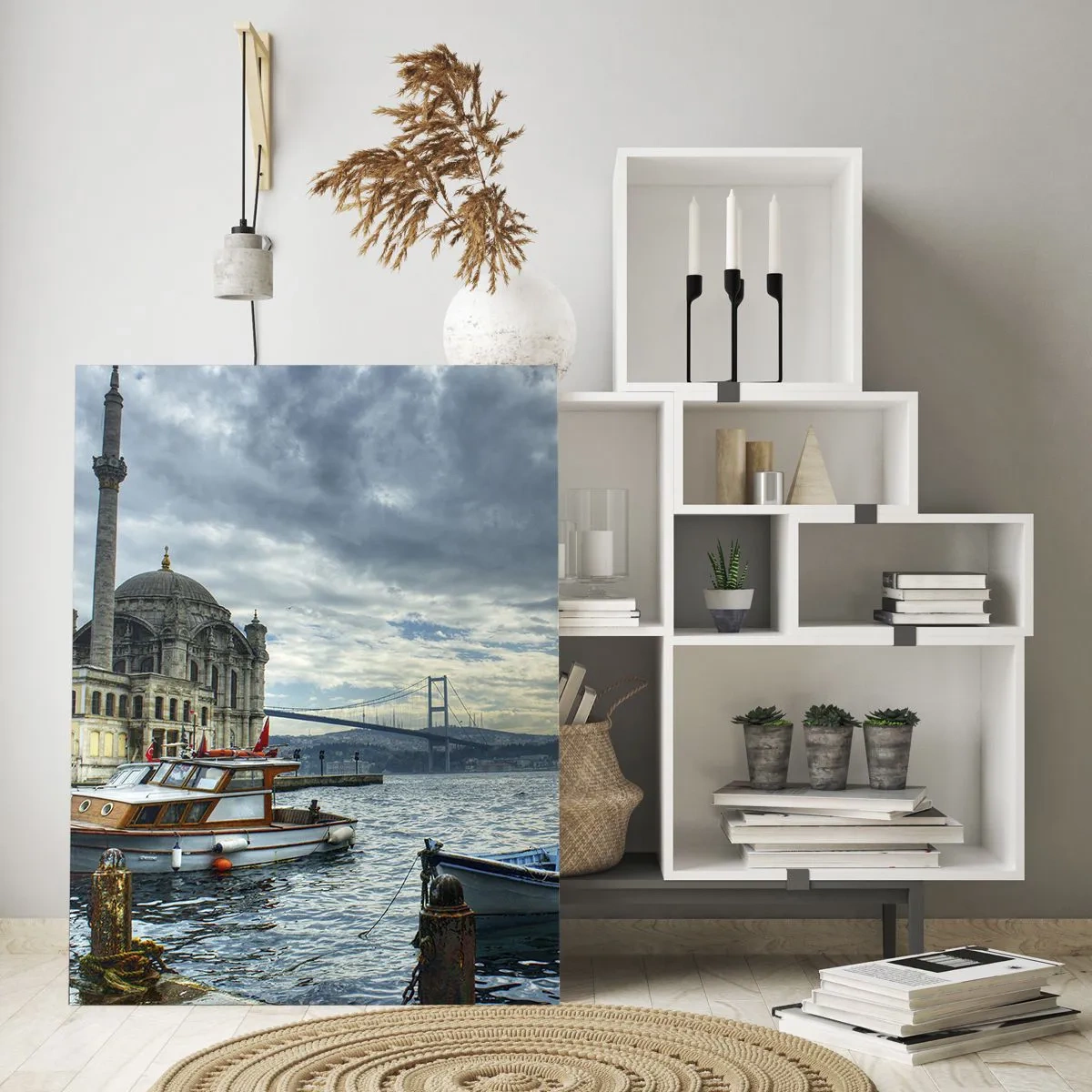 Billede på glas - På grænsen mellem verdener - 80x120 cm