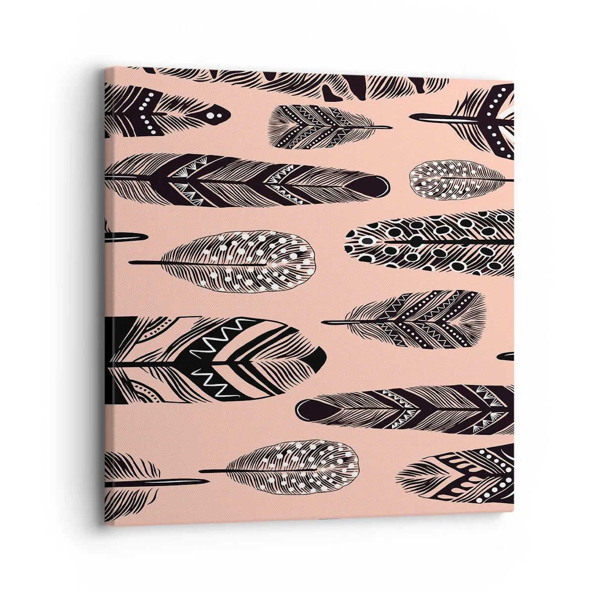 Lærredstryk - Billede på lærred - Indisk samling - 30x30 cm