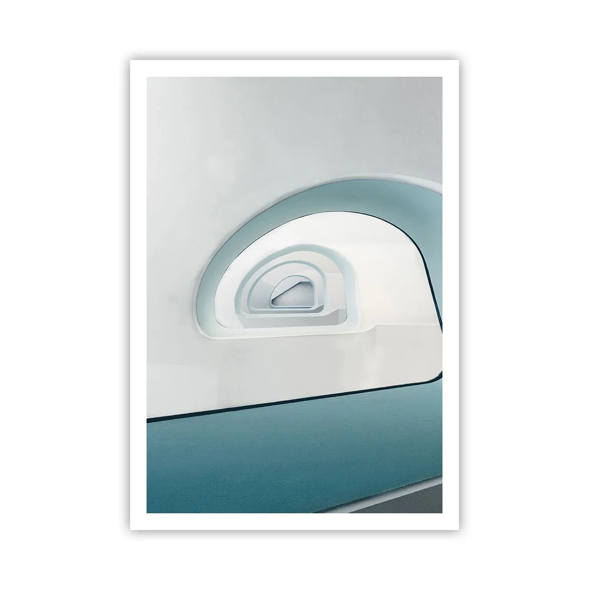 Plakat - Til bunden af det blå - 70x100 cm