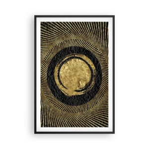 Plakat i sort ramme - Glamour-komposition - 61x91 cm