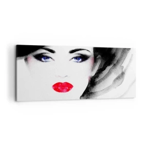 Lærredstryk - Billede på lærred - Afviser og tilkalder - 100x40 cm