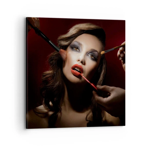 Lærredstryk - Billede på lærred - Smukke drømmende - 70x70 cm