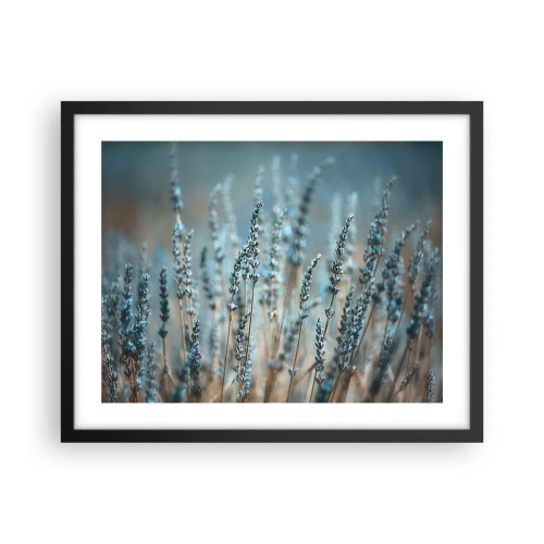 Plakat i sort ramme - Duftende plet - 50x40 cm