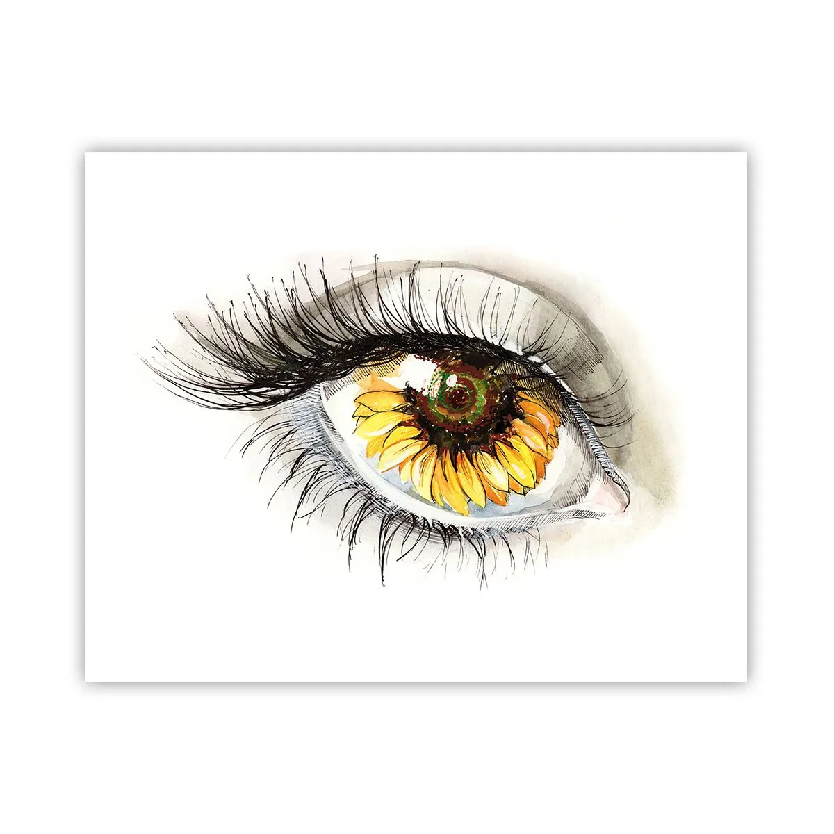 Plakat - Et look lige så varmt som sommeren - 50x40 cm