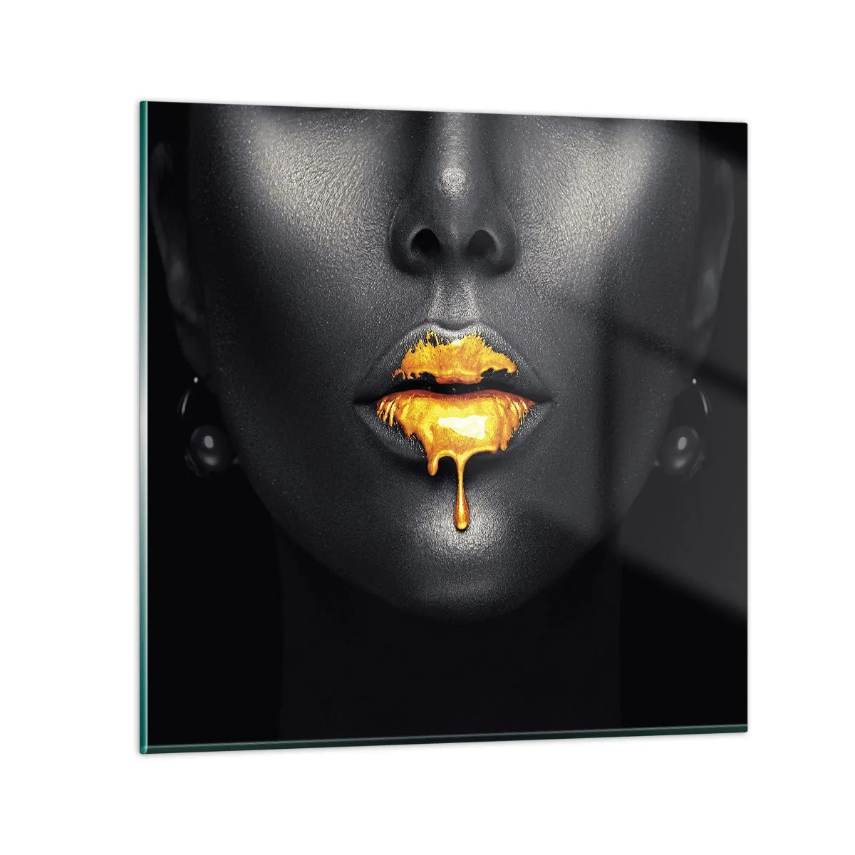 Billede på glas - Gyldenmund - 30x30 cm
