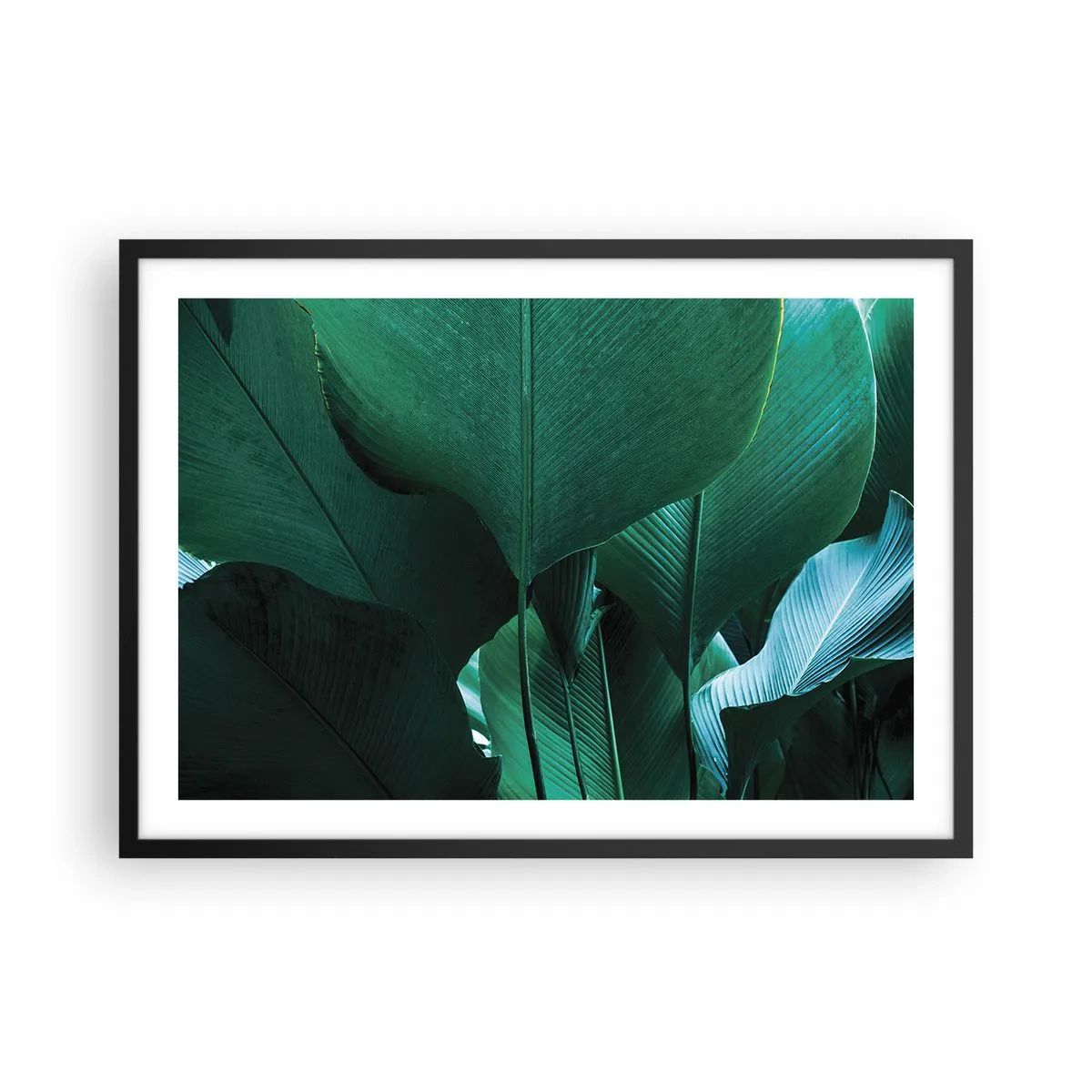 Plakat i sort ramme - Mod lyset - 70x50 cm