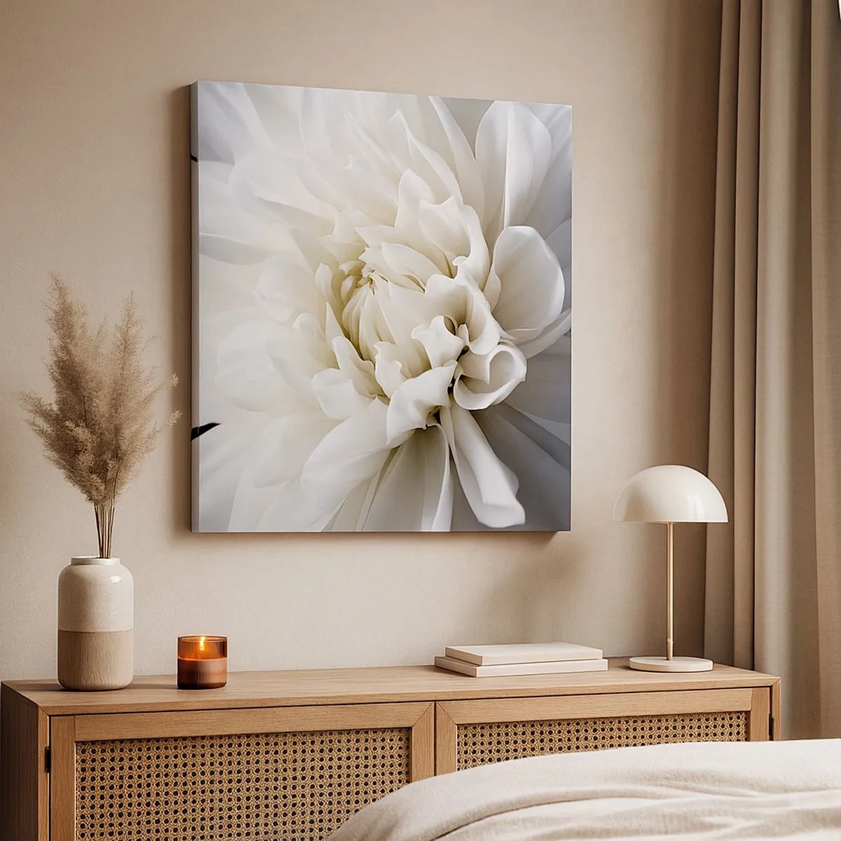 Lærredstryk - Billede på lærred - Morgenbrud - 30x30 cm