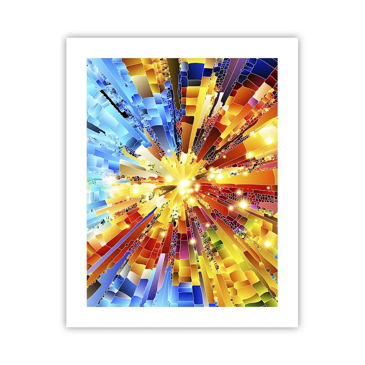 Plakat - In medias res - 40x50 cm