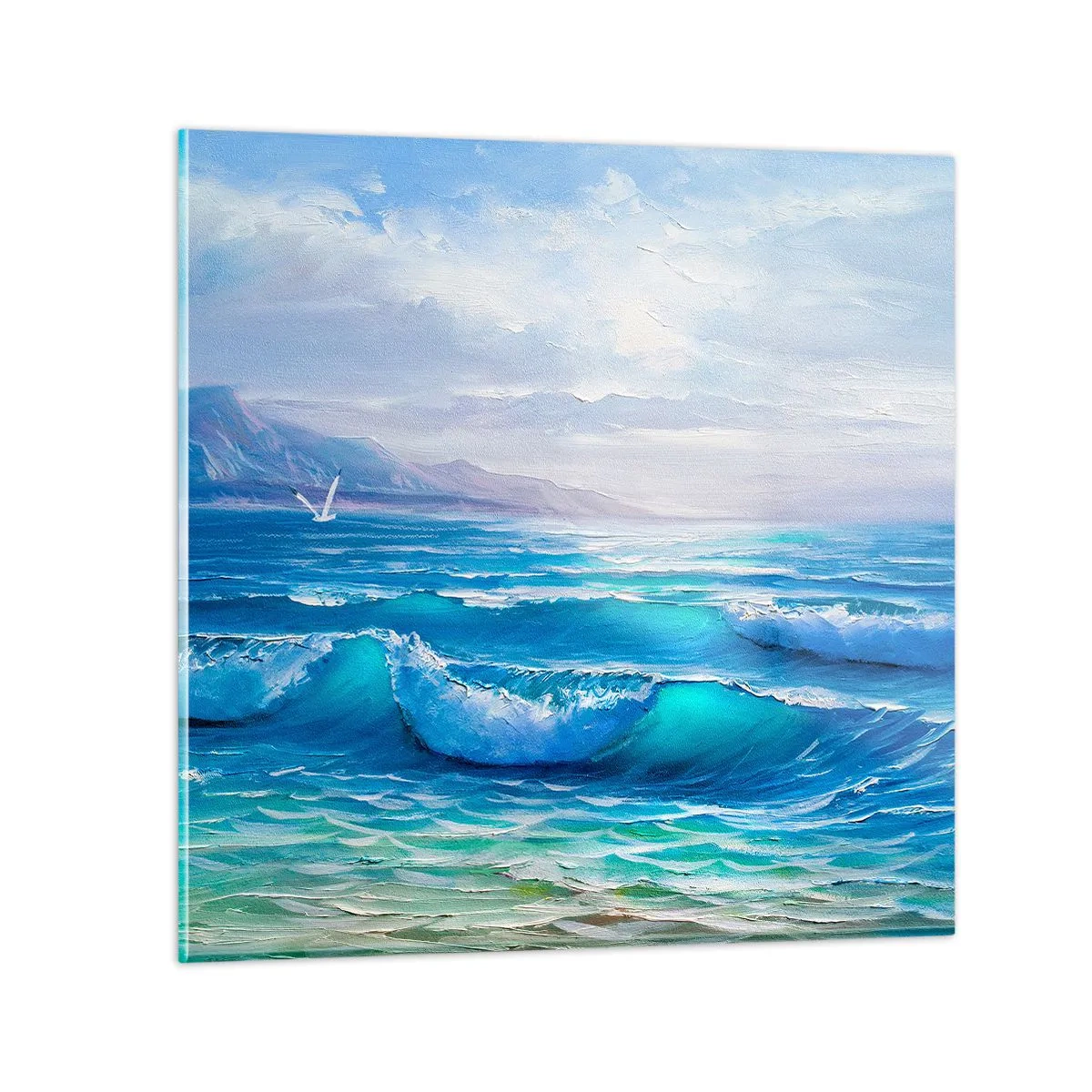 Billede på glas - Giver trøst - 30x30 cm