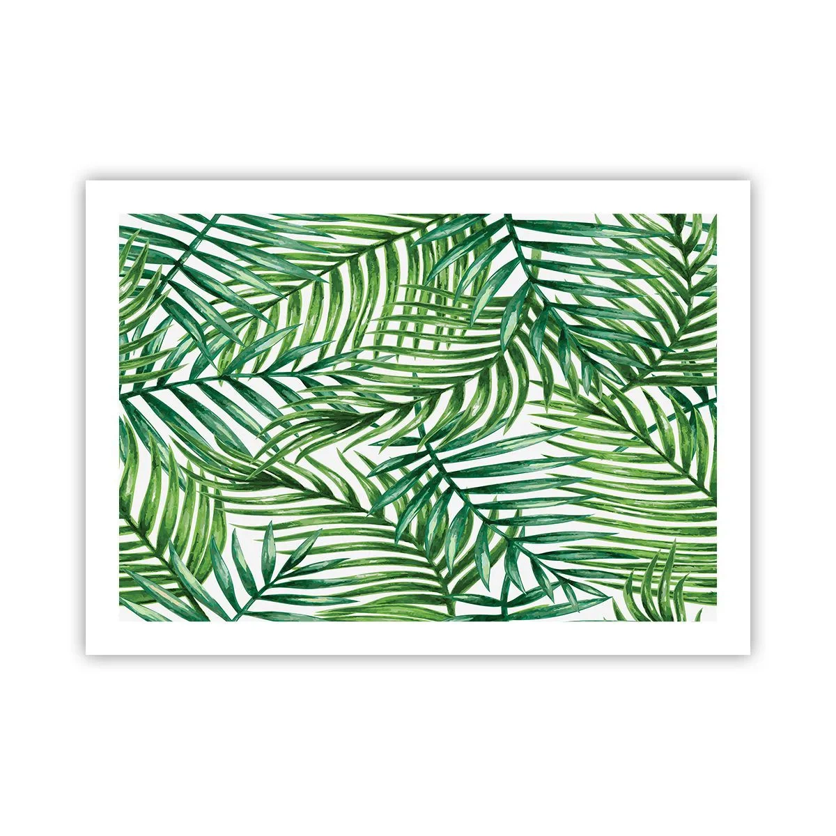 Plakat - Under det grønne baldakin - 70x50 cm