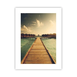 Plakat - En varm invitation - 30x40 cm