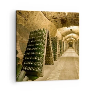 Lærredstryk - Billede på lærred - Smagens fødsel - 50x50 cm