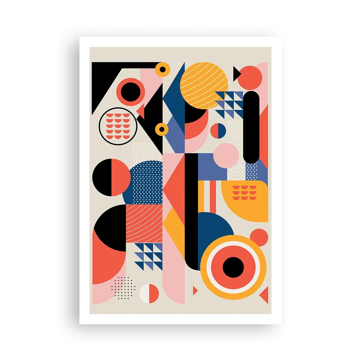 Plakat - Komposition: Leg - 70x100 cm