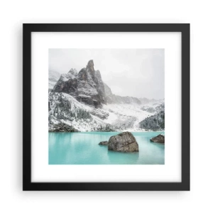 Plakat i sort ramme - På vagt - 30x30 cm