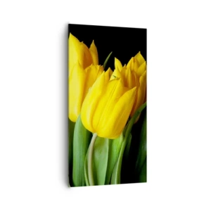 Lærredstryk - Billede på lærred - Opstå fra den rene sol - 65x120 cm