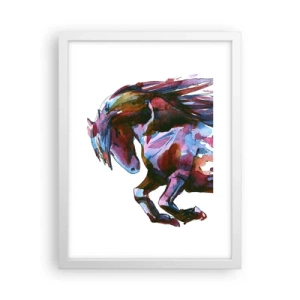 Plakat i hvid ramme - I henrykkelse - 30x40 cm
