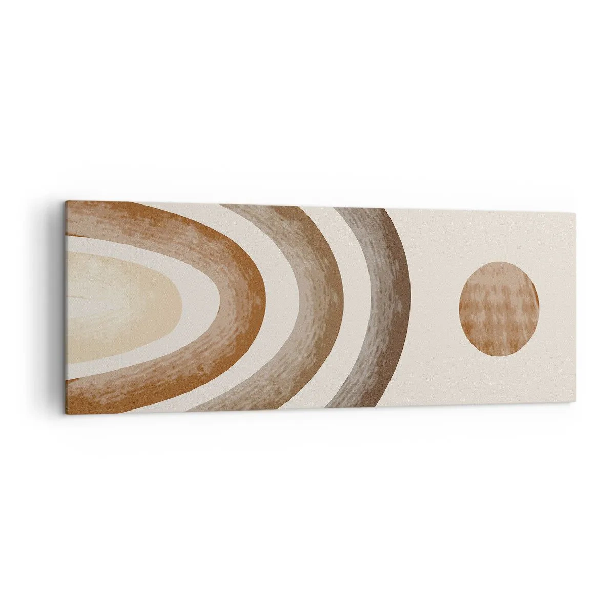 Lærredstryk - Billede på lærred - I en galakse langt, langt væk - 140x50 cm