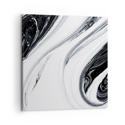 Lærredstryk - Billede på lærred - Kombination af modsætninger - 50x50 cm