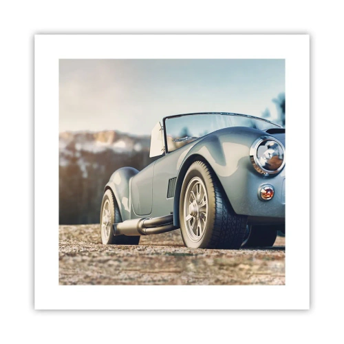 Plakat - Fordi stil betyder noget - 40x40 cm