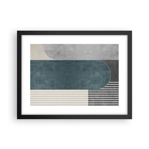Plakat i sort ramme - Horisontal komposition - 40x30 cm