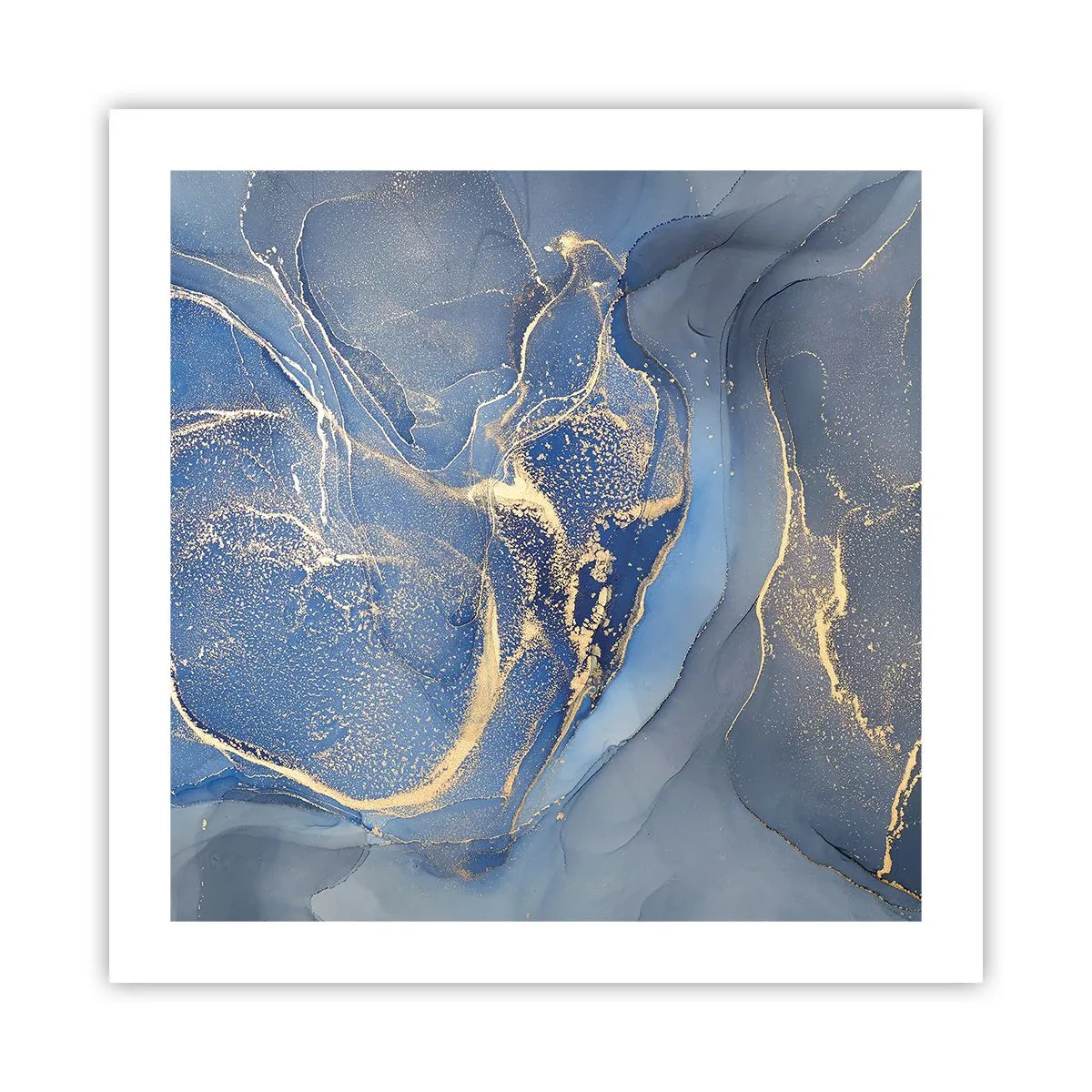 Plakat - Guldstøv - 50x50 cm