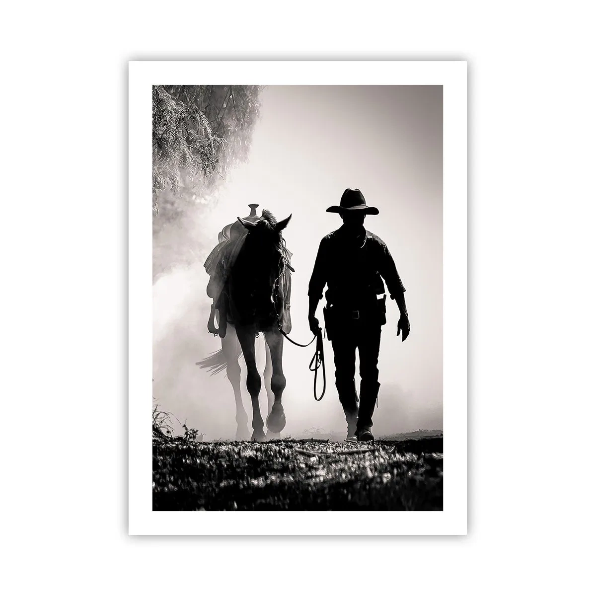 Plakat - En morgen i Texas - 50x70 cm