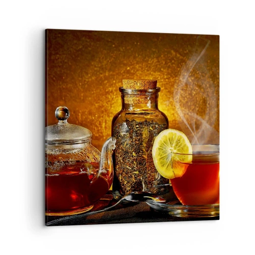 Lærredstryk - Billede på lærred - I stil med de hollandske mestre - 50x50 cm