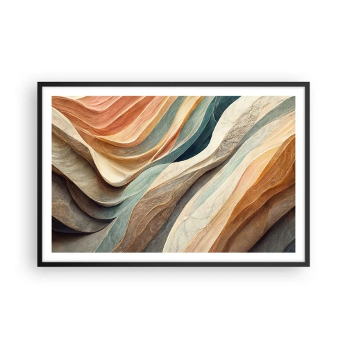 Plakat i sort ramme - Øjeblikke før forandring - 91x61 cm