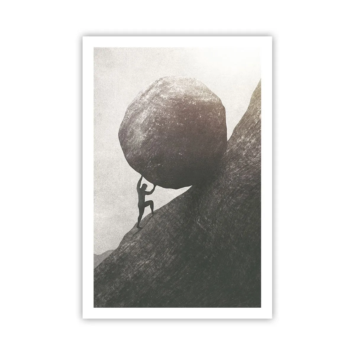 Plakat - Jeg tror mod al forventning - 61x91 cm