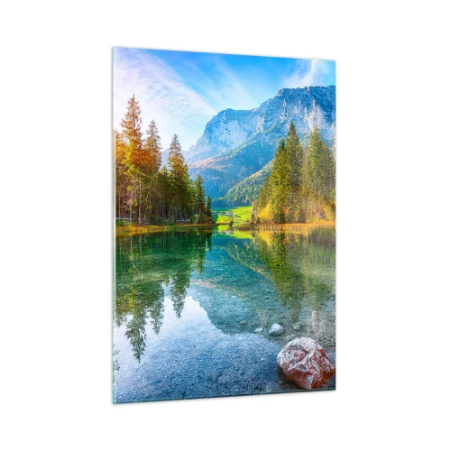 Billede på glas - Efterårets blidhed - 50x70 cm