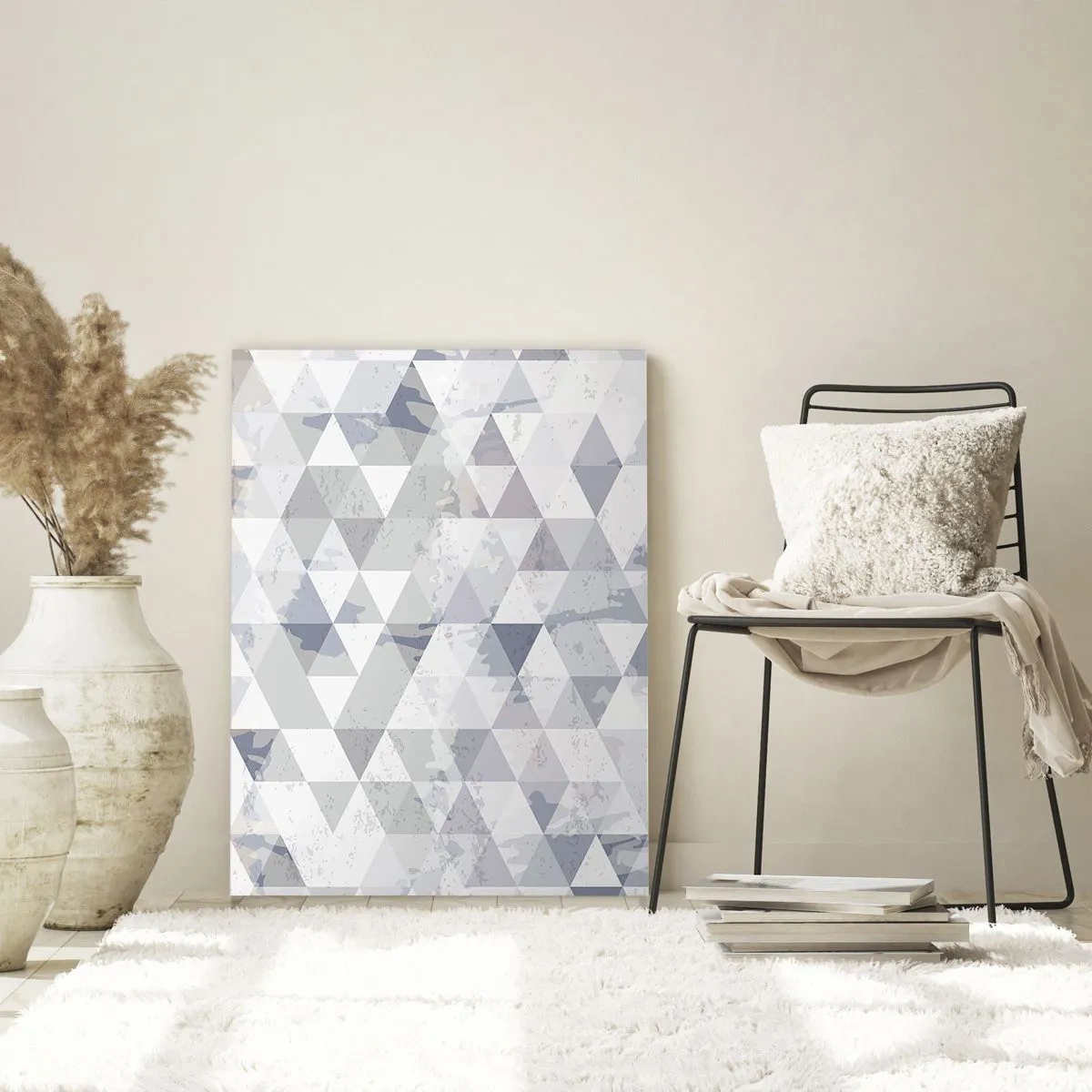 Billede på glas - I takt på tre - 70x100 cm