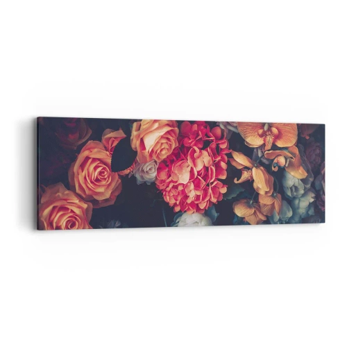 Lærredstryk - Billede på lærred - Ligesom de hollandske mestre - 90x30 cm