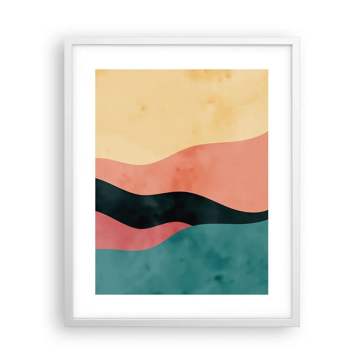 Plakat i hvid ramme - Kompatibel manglende overholdelse - 40x50 cm