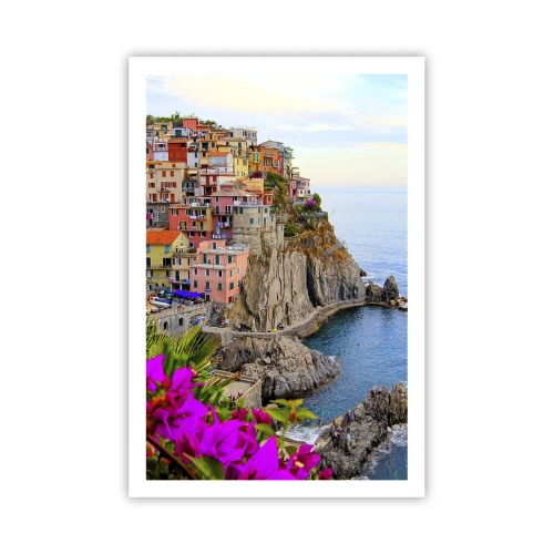 Plakat - En grinende by - 61x91 cm