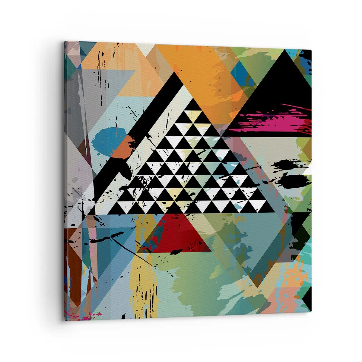 Lærredstryk - Billede på lærred - Hvor enkelt - 50x50 cm