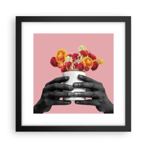 Plakat i sort ramme - Livets apotheose - 30x30 cm