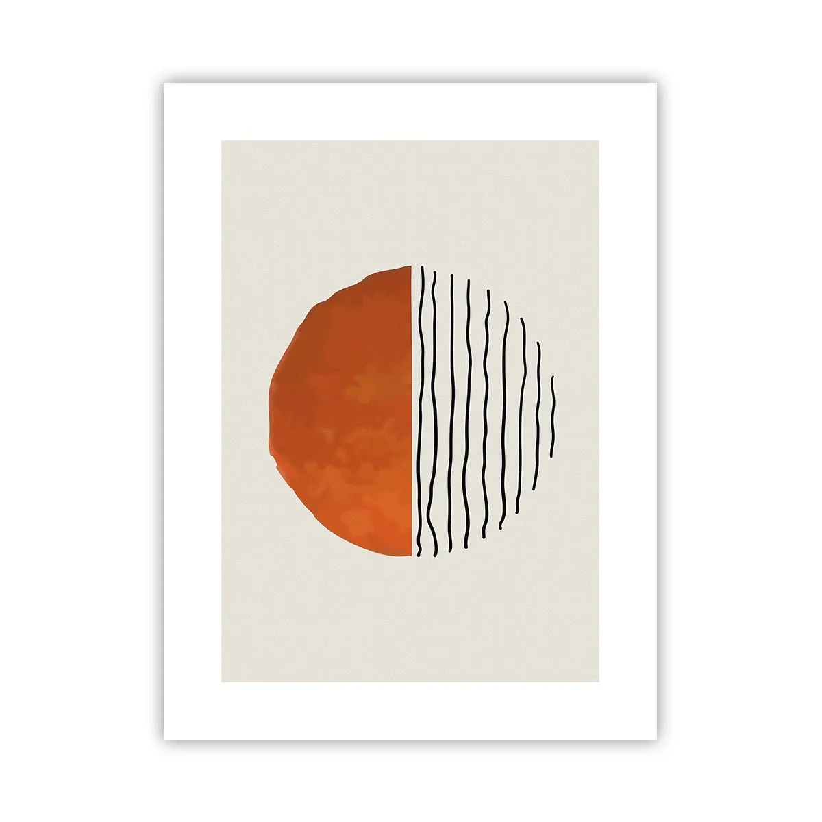 Plakat - I en japansk atmosfære - 30x40 cm