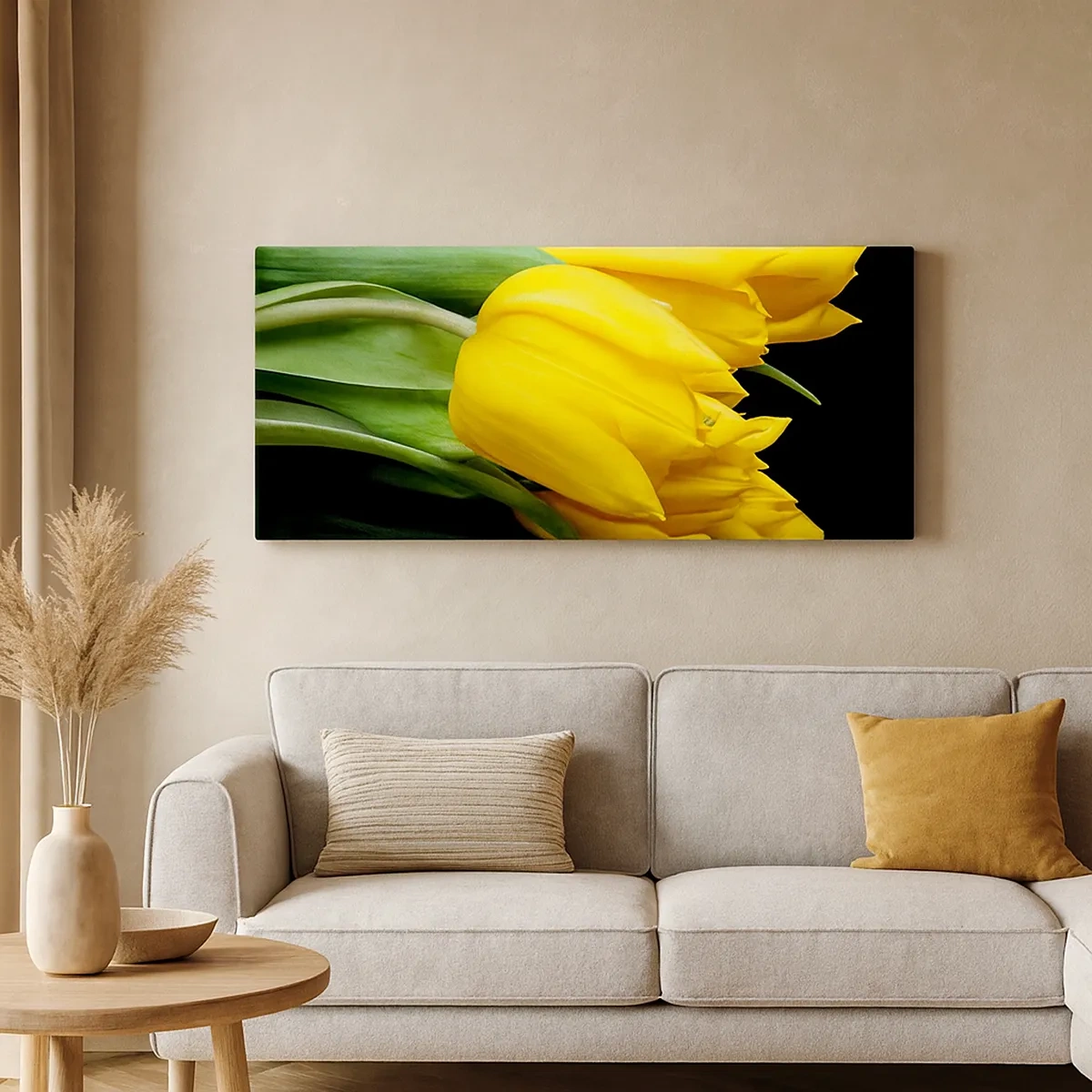 Lærredstryk - Billede på lærred - Opstå fra den rene sol - 30x30 cm