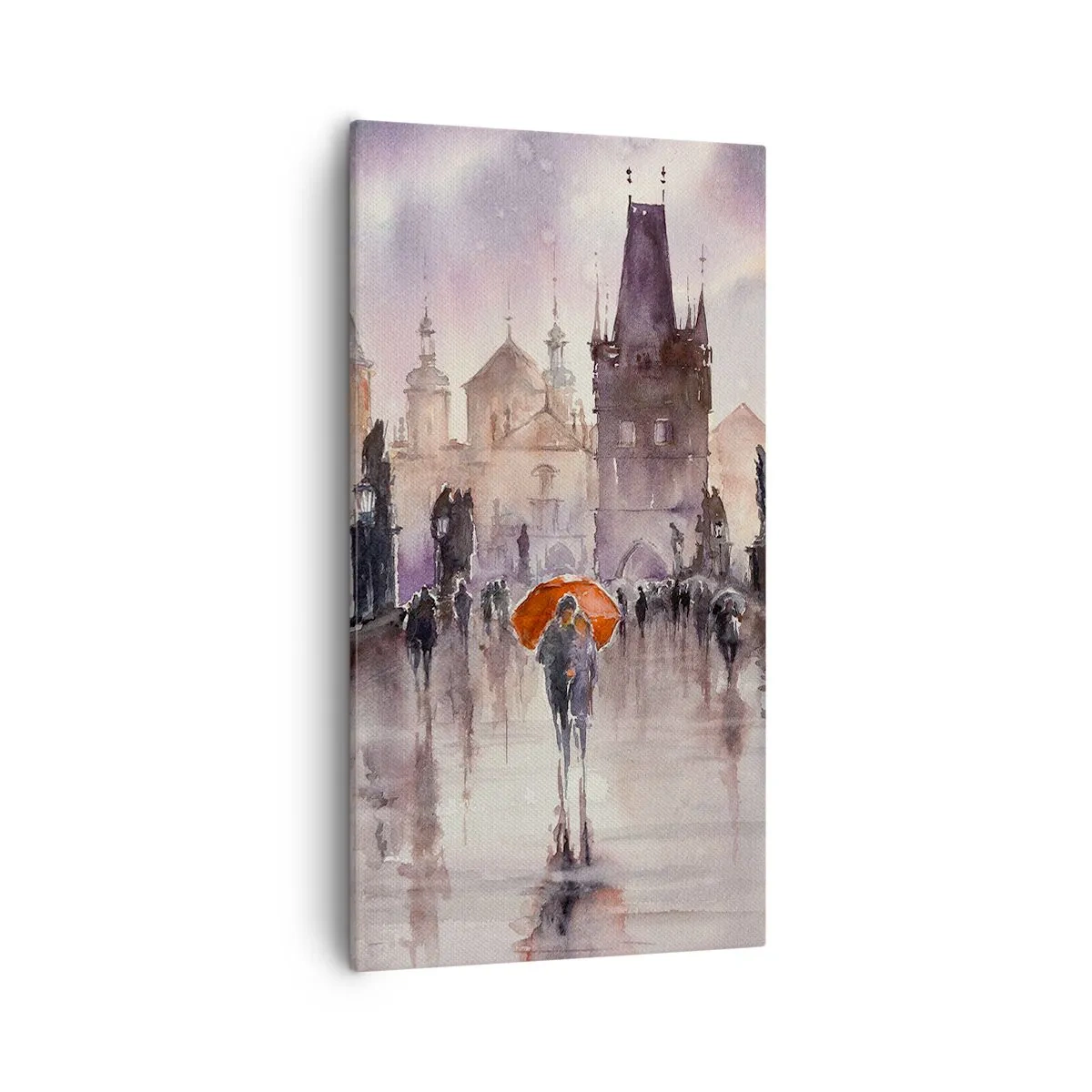 Lærredstryk - Billede på lærred - Folk forandrer sig ikke - 55x100 cm