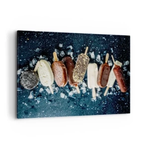 Lærredstryk - Billede på lærred - En smag af varm sommer - 120x80 cm