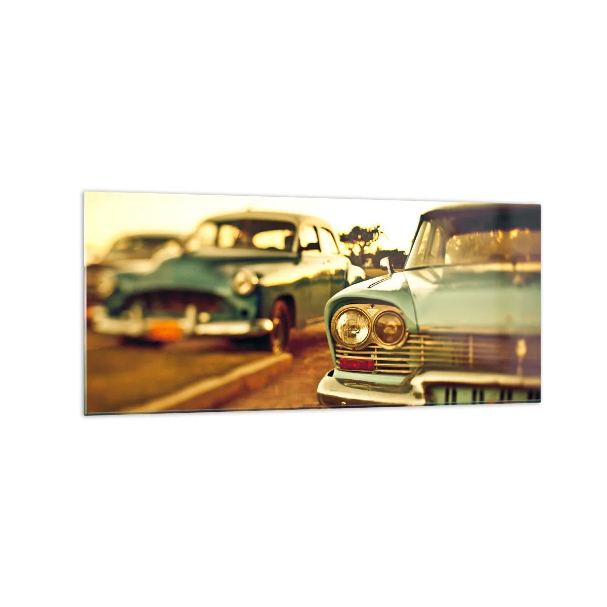 Billede på glas - Vi må vente og se - 120x50 cm