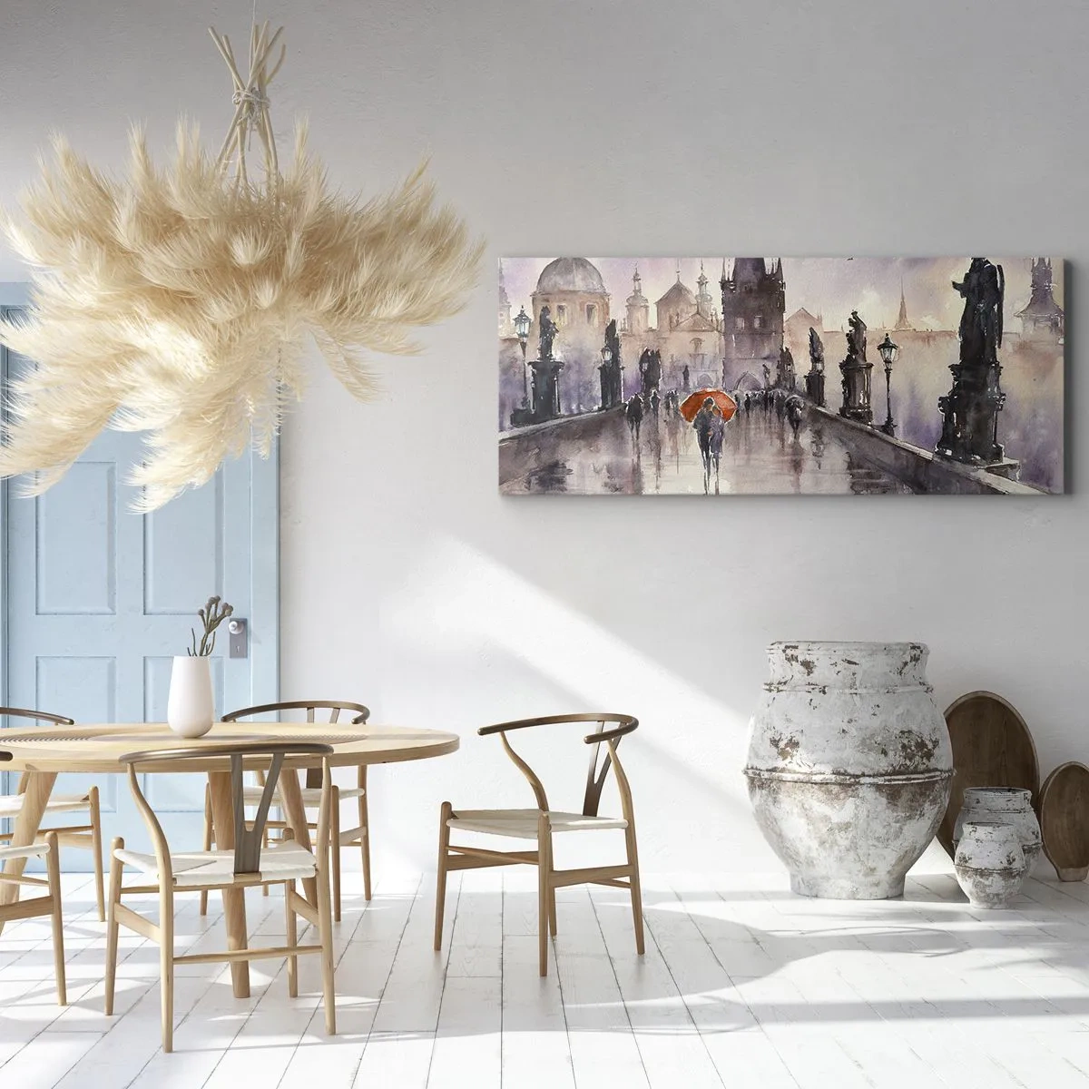 Lærredstryk - Billede på lærred - Folk forandrer sig ikke - 120x50 cm